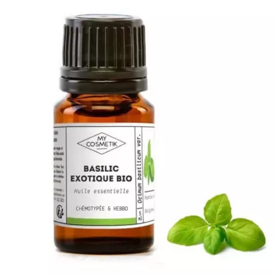 Huile essentielle bio de Basilic exotique