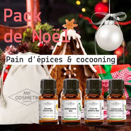 [K1581] Pack diffusion « esprit de Noël » : pain d'épices &amp; cocooningven